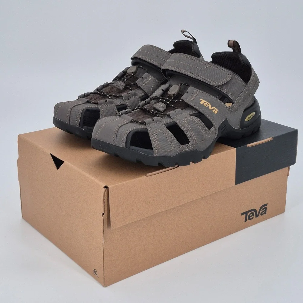 Teva Forebay Sandals Men's Size 8 Turkish Coffee Brown Water Hiking 1001116
